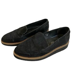 Azura Black Italian Loafer Size 8 Made in Italy